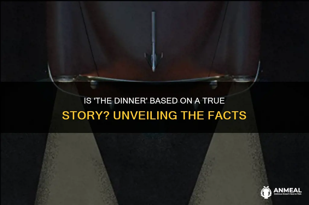 is the dinner based on a true story