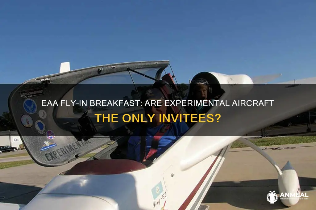 is the eaa fly-in breakfast only for experimentals