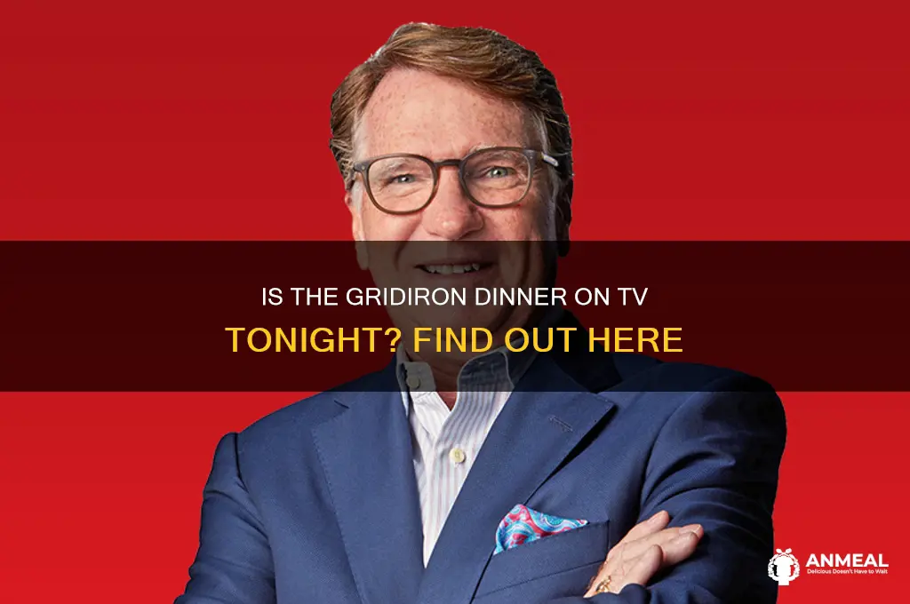 is the gridiron dinner on tv tonight