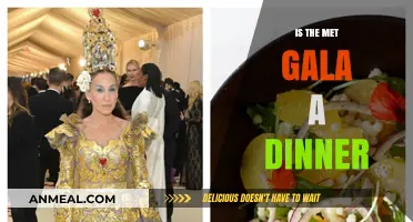 Is the Met Gala a Dinner? Unraveling the Event's Culinary Mystery