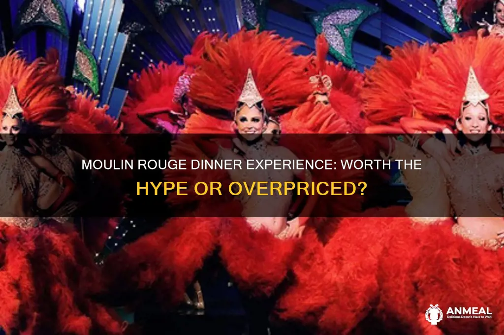 is the moulkin rouge dinner wirth it