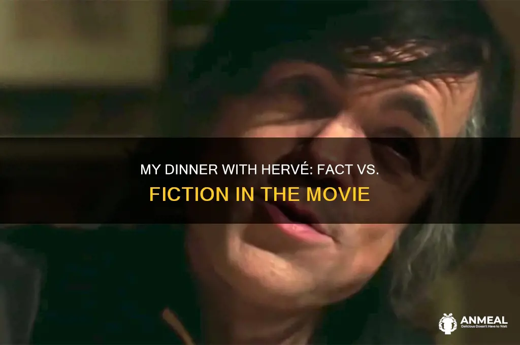 is the movie my dinner with herve true