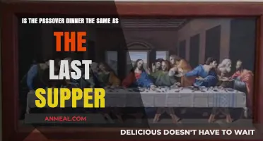 Passover Dinner and the Last Supper: A Historical and Theological Comparison