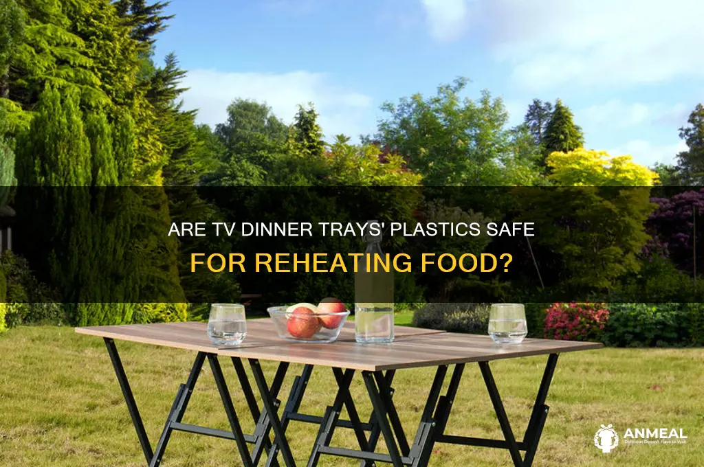 is the plastic in tv dinner trays safe
