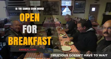 Is Samoa Cook House Serving Breakfast? Find Out Here!