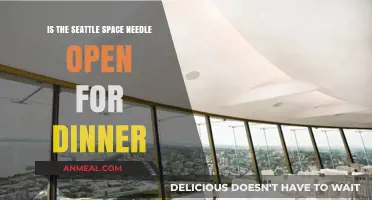 Dine at the Seattle Space Needle: Open for Dinner?