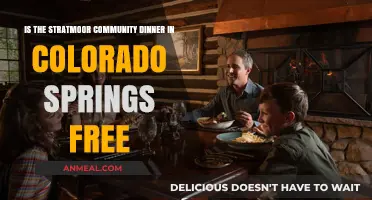 Is Stratmoor Community Dinner in Colorado Springs Free? Find Out!