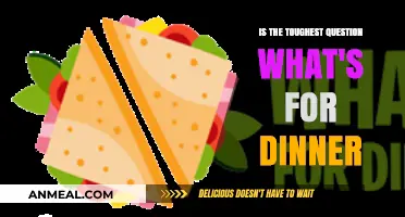 What's for Dinner? The Daily Dilemma That Tests Us All