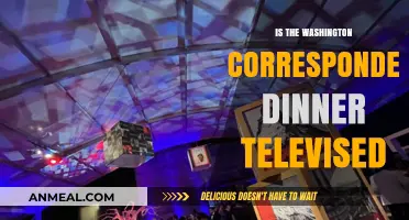 Is the Washington Correspondents' Dinner Televised? A Comprehensive Guide