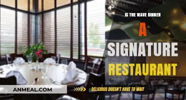 Is Wave Dinner a Signature Restaurant? Exploring Its Unique Appeal