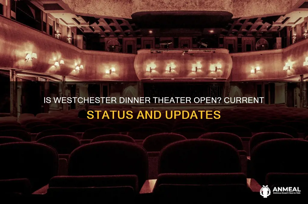 is the westchester dinner theater open
