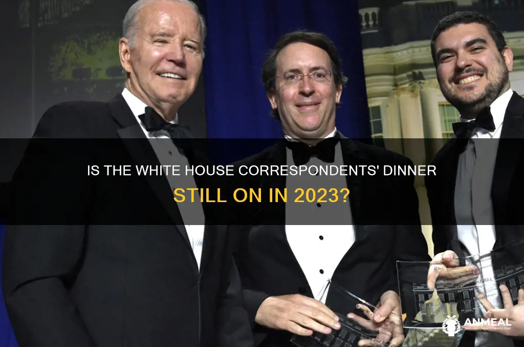is the white house correspondents dinner still happening