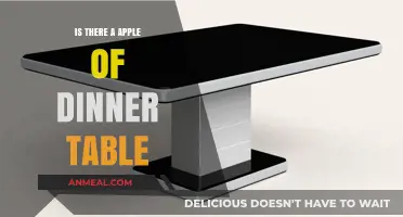 The Apple's Place at the Dinner Table: Myth or Reality?