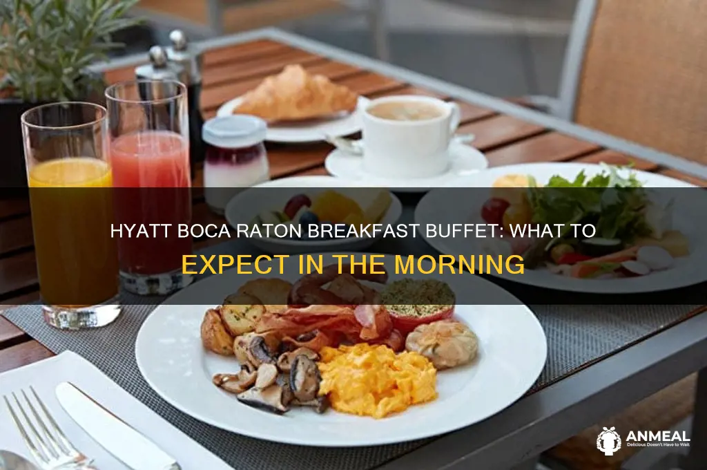 is there a breakfast buffet in the hyatt boca raton