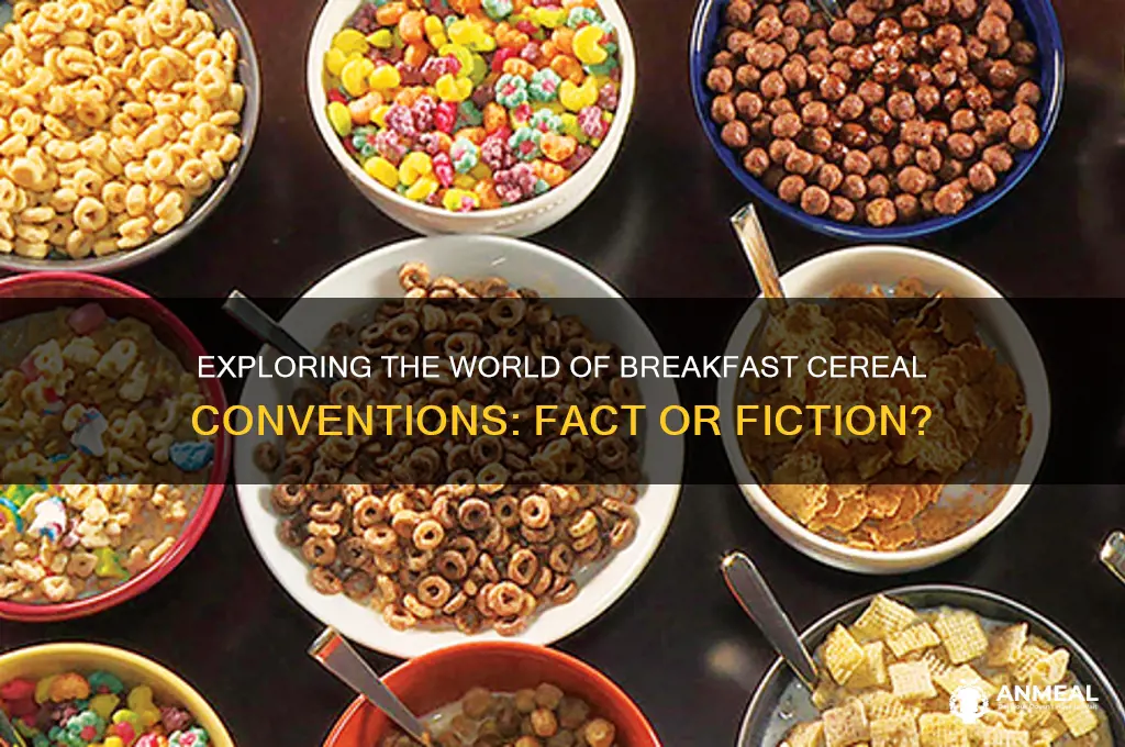 is there a breakfast cereal convetion