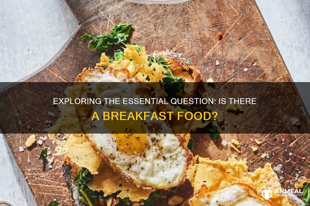 is there a breakfast food