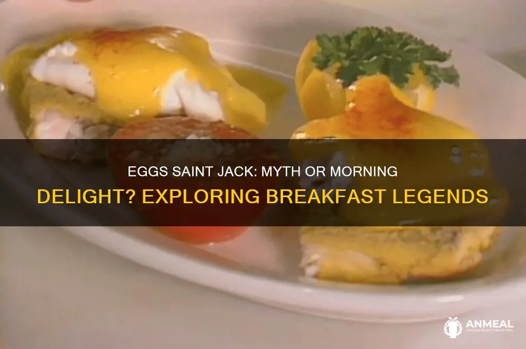 is there a breakfast named eggs saint jack