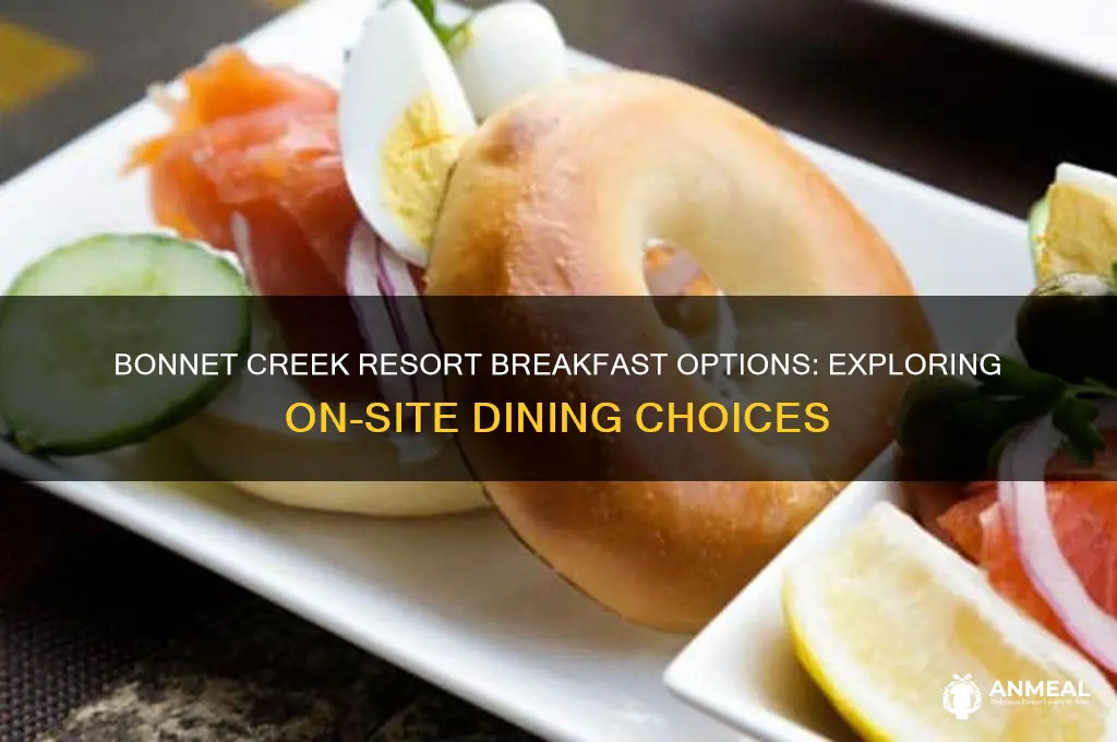 is there a breakfast restaurant at bonnet creek resort