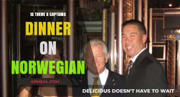 Norwegian Cruise Line's Captain's Dinner: What to Expect