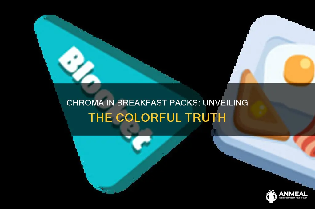 is there a chroma in the breakfast pack