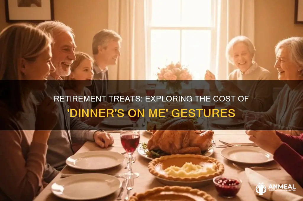 is there a cost dinner