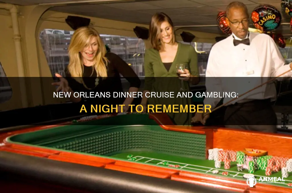 is there a dinner cruise and gambling in new orleans