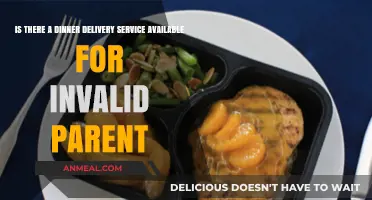 Dinner Delivery Services for Invalid Parents: Convenient Meal Options Available