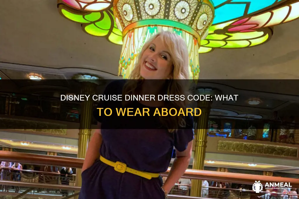 is there a dress code for disney cruise dinner