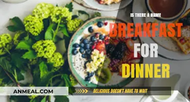 Breakfast for Dinner: Exploring the Trend and Its Tasty Names