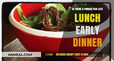 Linner or Dunch: The Perfect Phrase for Late Lunch, Early Dinner