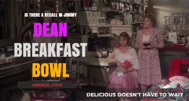 Jimmy Dean Breakfast Bowl Recall: What You Need to Know