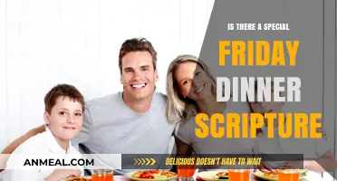 Exploring the Biblical Basis for a Special Friday Dinner Tradition