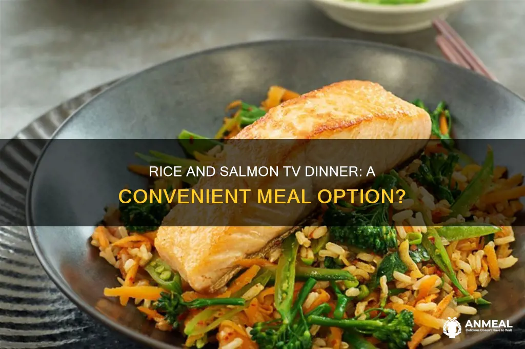 is there an rice and salmon tv dinner