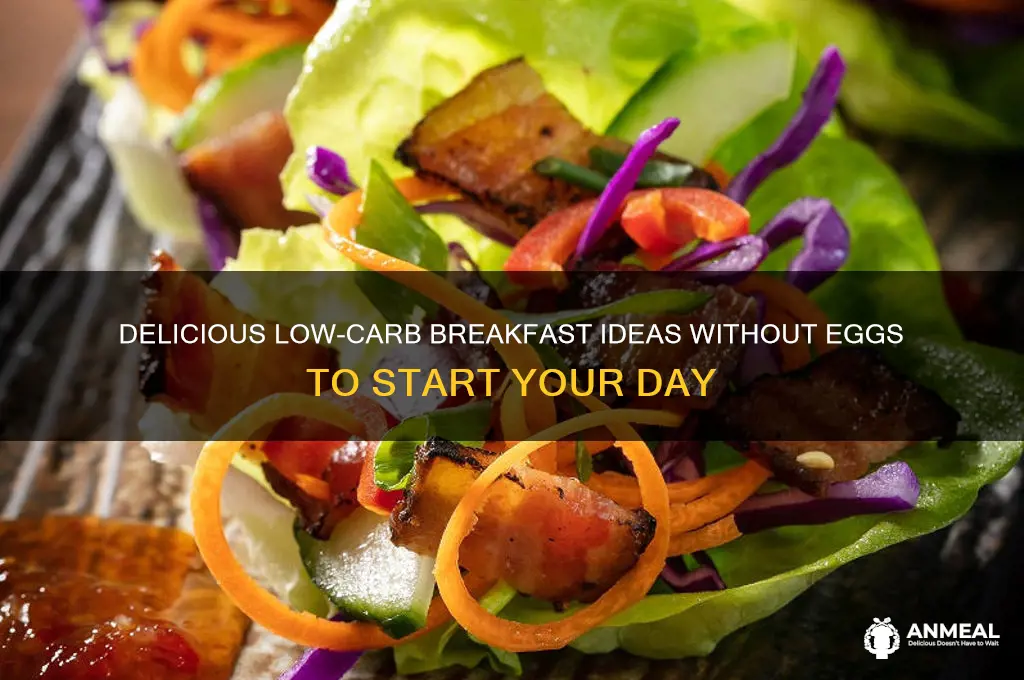 is there any low carb breakfast without eggs