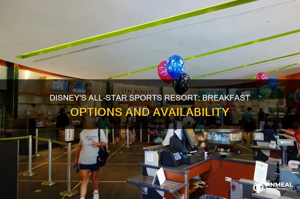 is there breakfast at disney