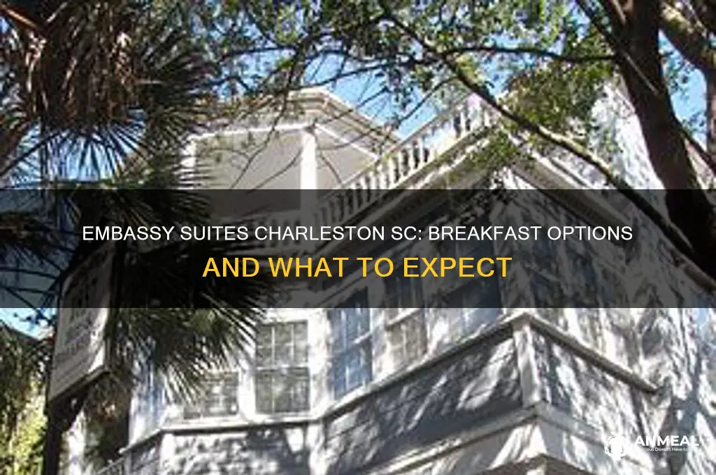 is there breakfast at embassy suites charleston sc