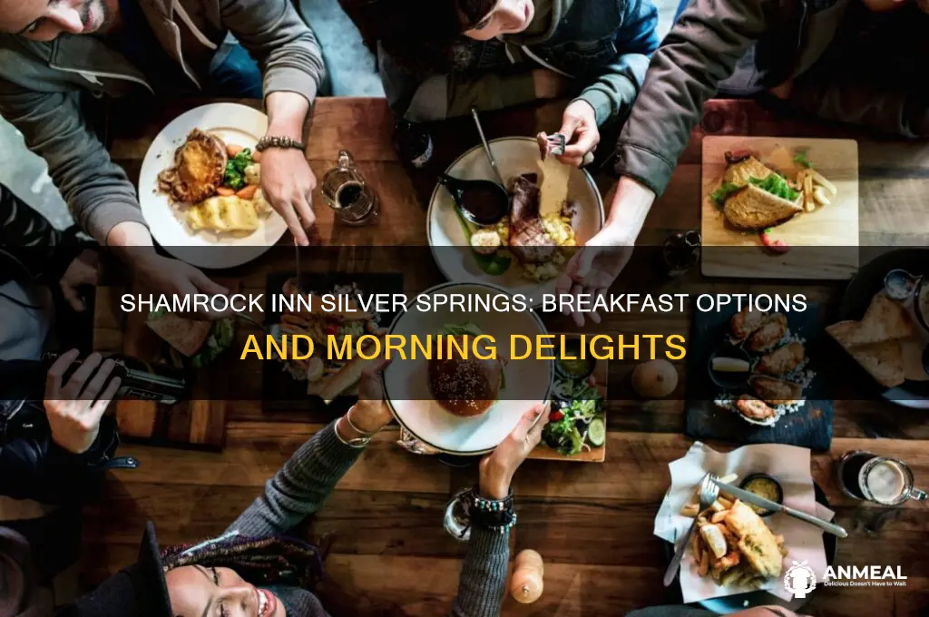 is there breakfast at shamrock inn silver springs
