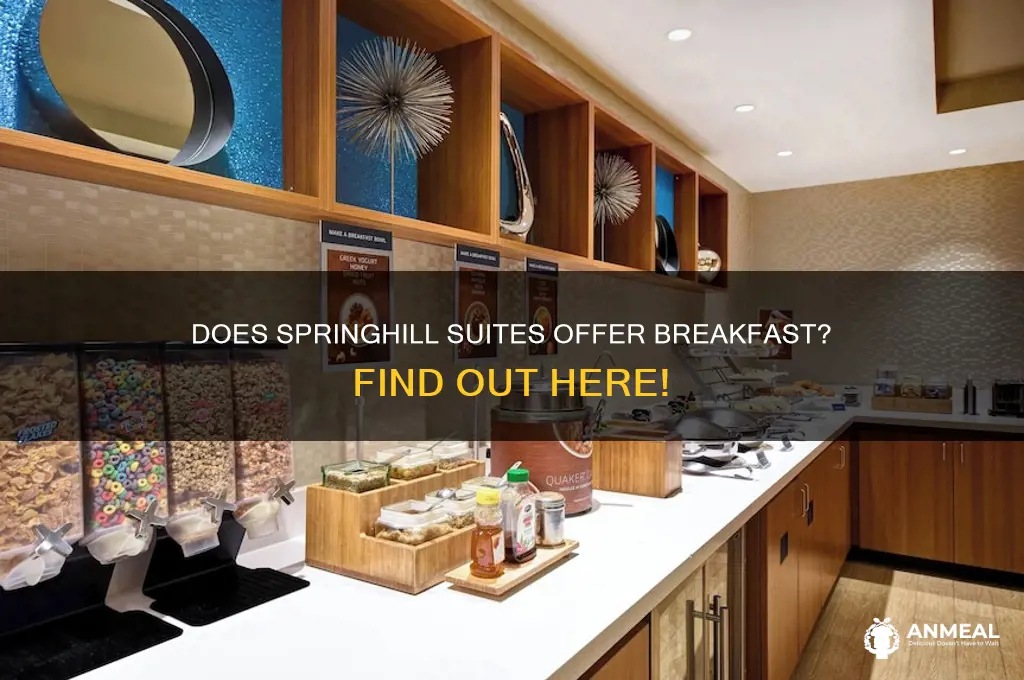 is there breakfast at springhillsuites