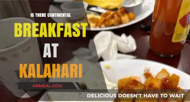 Does Kalahari Resort Offer Continental Breakfast? Find Out Here!