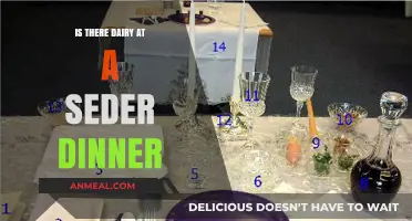 Dairy at a Seder Dinner: Tradition, Rules, and Modern Practices