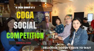 CDGA Social Competition: Dinner Details and What to Expect