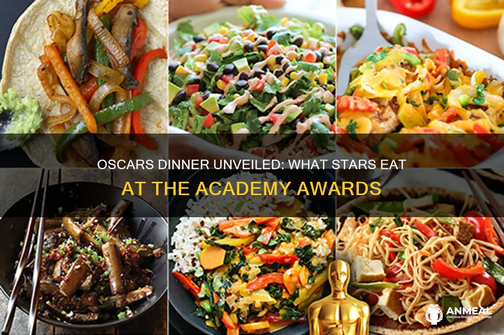 is there dinner at the oscars
