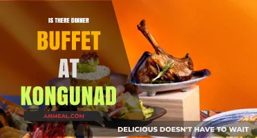 Kongunad's Dinner Buffet: Exploring Culinary Delights and Availability