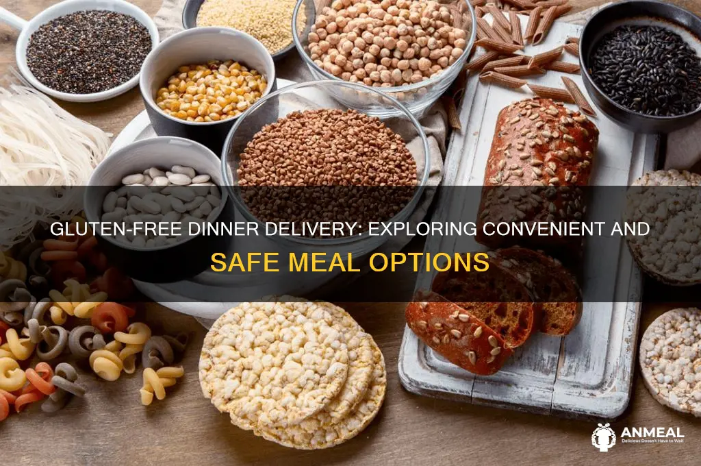 is there dinner deliver services that have gluten free