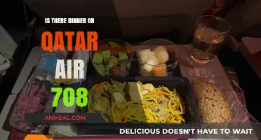 Does Qatar Airways Flight 708 Serve Dinner? Find Out Here