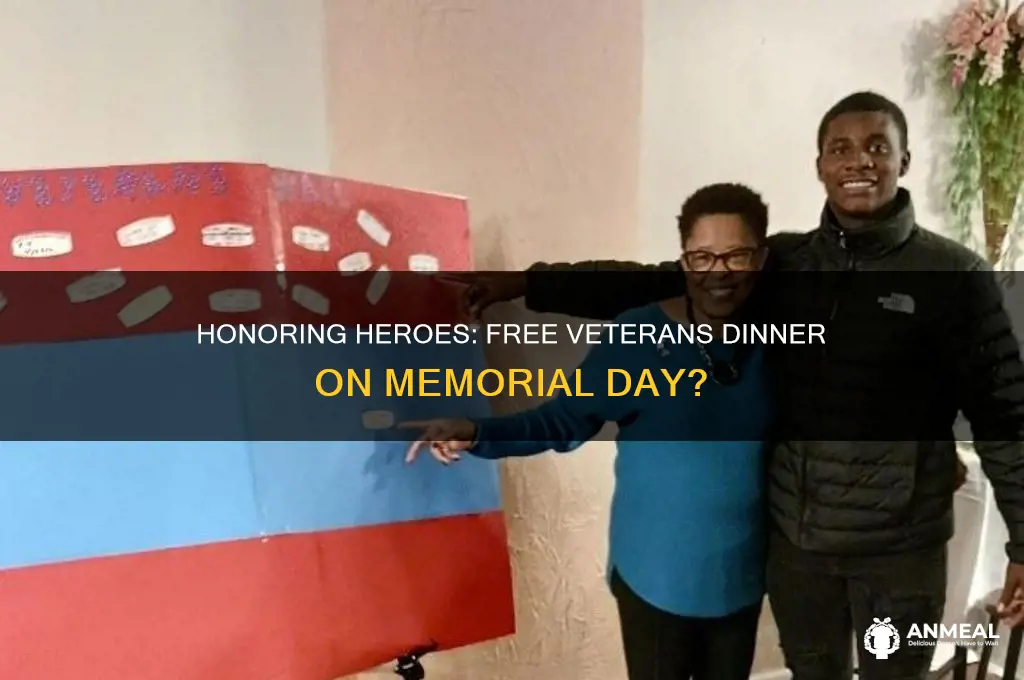 is there free veterans dinner on memorial day