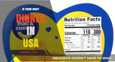 Is Kraft Dinner Available in the USA? A Mac and Cheese Mystery