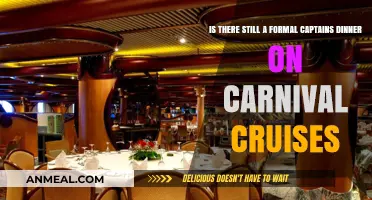Is the Formal Captain's Dinner Still a Carnival Cruise Tradition?