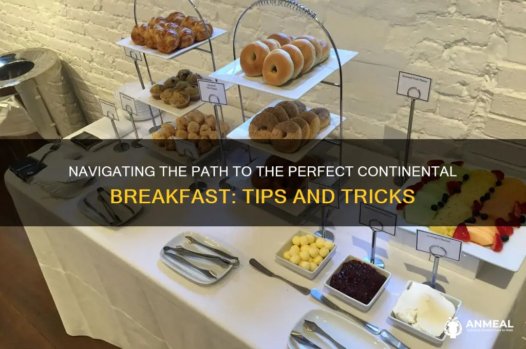 is this the way to the continental breakfast