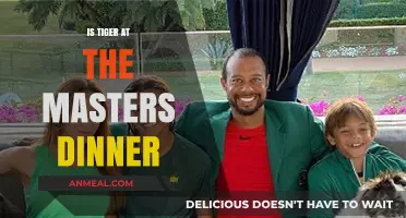 Tiger at the Masters Dinner: Tradition, Legacy, and Golf's Greatest